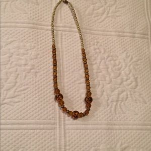 Brown necklace